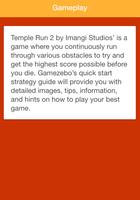 Guide for Temple Run スクリーンショット 1