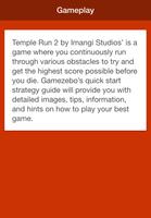 Guide for Temple Run 2 screenshot 1