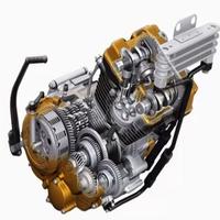 Best Motorcycle Engine Mechanism Poster