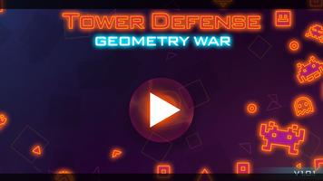 Poster Tower Defense: Geometry War