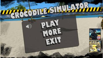 Crocodile Simulator:Attack 3D Poster