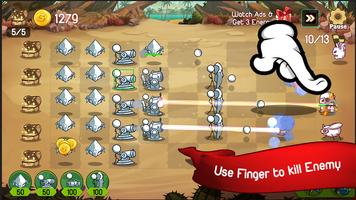 Stickman Defense: Cartoon Wars Screenshot 1