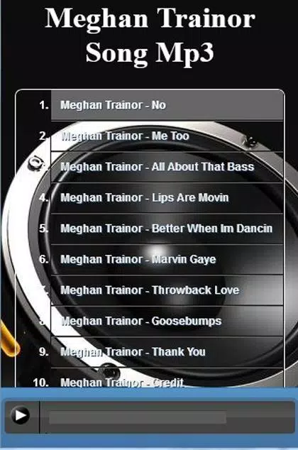Meghan Trainor Song No Mp3 APK for Android Download