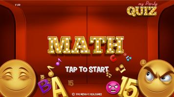 Math game / My Math Quiz Poster