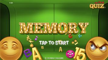 Memory game / My Memory Quiz Affiche