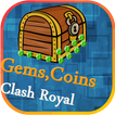 Gems,Coins Clash Royal prank
