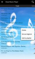 Cloud Music Player capture d'écran 3