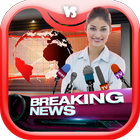 Media Photo Frames: Breaking News App Photo Editor ikon