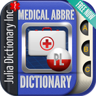 Medical Abbreviations Polish-icoon