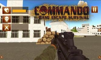 Commando Base Escape Survival 截图 2