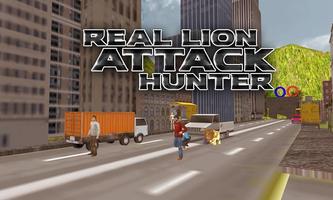 Real Lion Attack Hunter imagem de tela 1