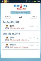 برنامه‌نما Meeting Reminder عکس از صفحه