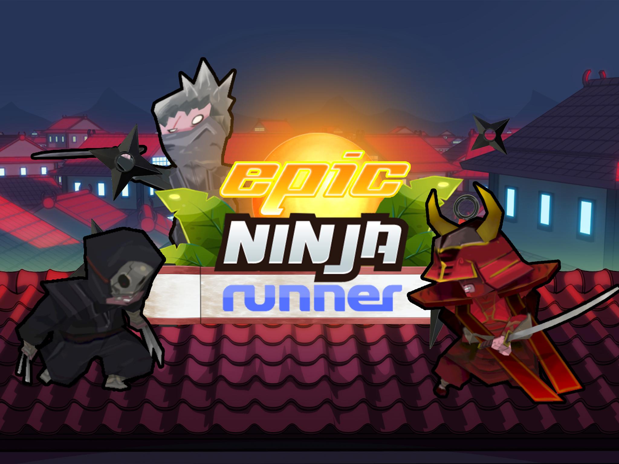 Epic Ninja Runner 3d Game For Android Apk Download - roblox story flutter animation