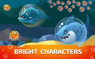 Aqwar.io: Online Battle Fish Game capture d'écran 1