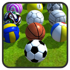 3D Ball Games icône