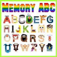 Kids Memory ABC Aphabet Game постер