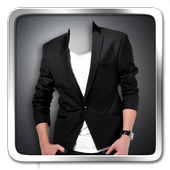 Men Fashion Photo Suit آئیکن