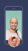 पुरुष हेयरस्टाइल - बाल्ड बालों स्क्रीनशॉट 1