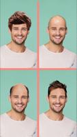 पुरुष हेयरस्टाइल - बाल्ड बालों स्क्रीनशॉट 2