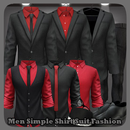 Erkekler Basit GömlekSuit Moda APK