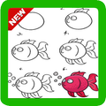 Learn to draw fish