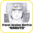 Menggambar Itachi Uchiha иконка