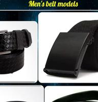 پوستر Men's belt models