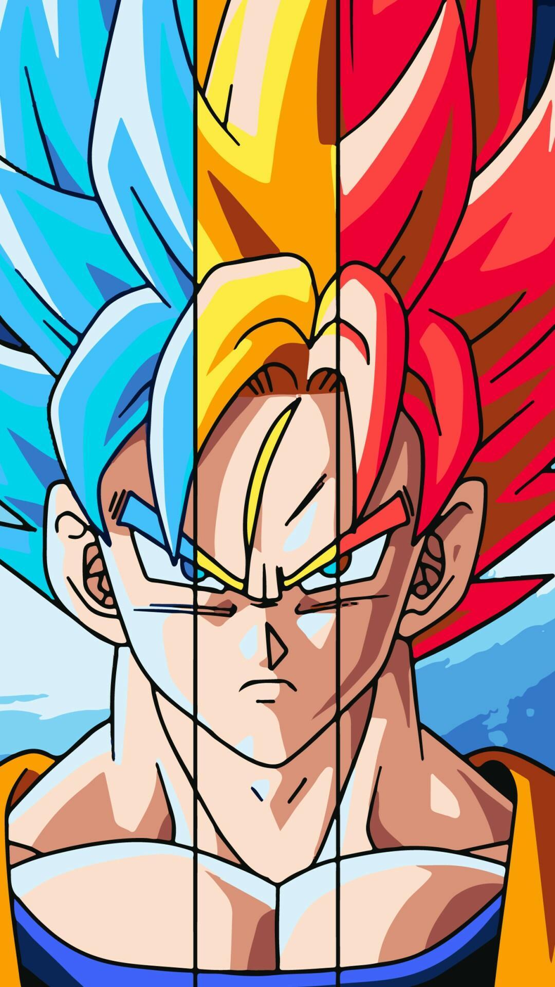 DBZ Super Saiyan Goku Art Wallpapers - Dragon Ball Wallpapers