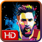 Messi Art Wallpaper icône