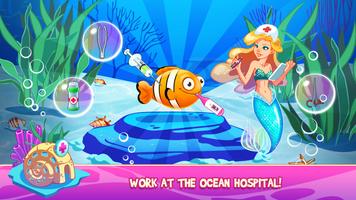 Mermaid Princess Underwater Games скриншот 3