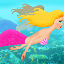 mermaid swimming race game APK
