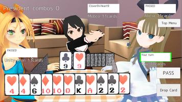 President Card Game capture d'écran 1