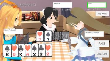 2 Schermata President Card Game