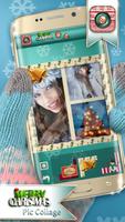 Photo Collage Christmas Cards Affiche