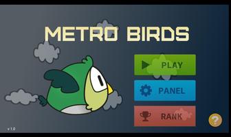 Metro Birds Affiche