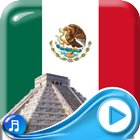 Mexico Bandera Fondos Animados icono