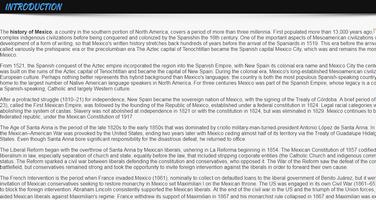 برنامه‌نما History of Mexico عکس از صفحه