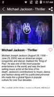 Michael Jackson Songs, Albums, Video Songs capture d'écran 3