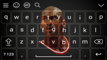 Michael Jordan keyboard 2018 الملصق