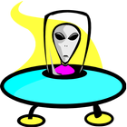 Alien UFO Encounter Slots FREE icône