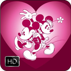 Micky And Minny Mouse Wallpaper HD icône