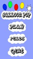 Balloon Pop plakat