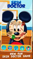 Mickey Skin Doctor Game Affiche