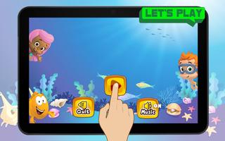 Super Bubble World Guppies Sandy Game Cartaz