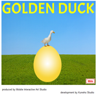 Golden Duck 3D icône