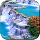 Świetne Wodospad Tapety ikona
