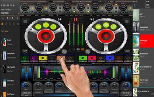 Midi DJ Instruments Mixer ポスター