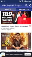 Mika Singh All Songs - Hindi Video Songs স্ক্রিনশট 1