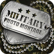Militär fotomontage
