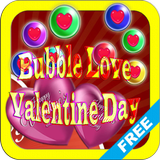 Bubble love Valentine Hearts icon